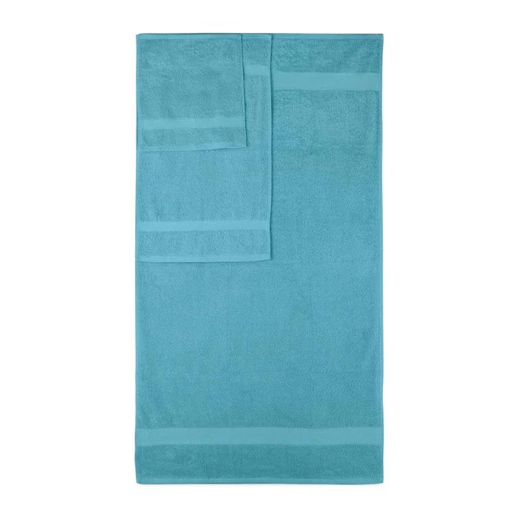 Martex 6 Piece Luxury Cotton Towel Set, 2 Bath Towels, 2 Hand Towels, 2 Washcloths 500 GSM 100% Ring Spun Cotton Highly Absorbent Soft Towels for Bathroom For Everyday Use, Hotel & Spa