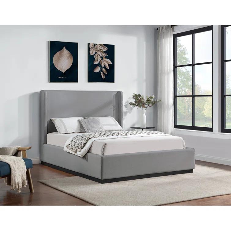 Earby Upholstered Panel Bed