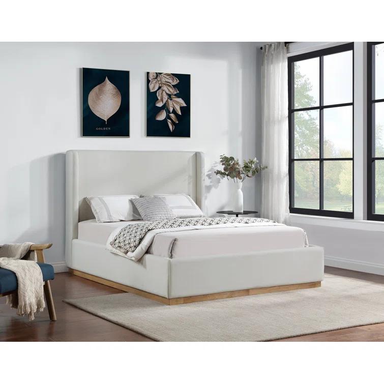 Earby Upholstered Panel Bed