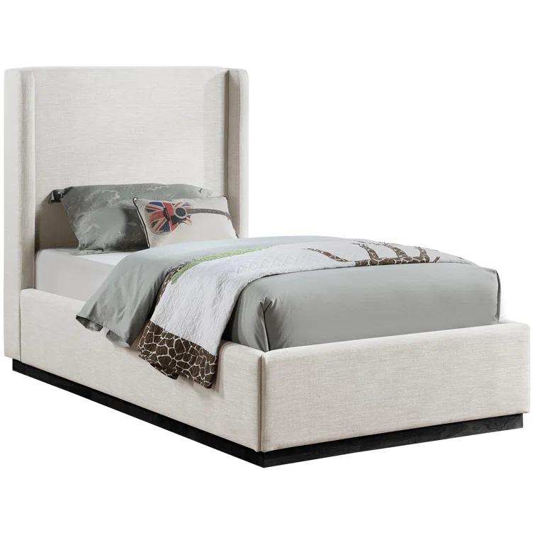 Earby Upholstered Panel Bed