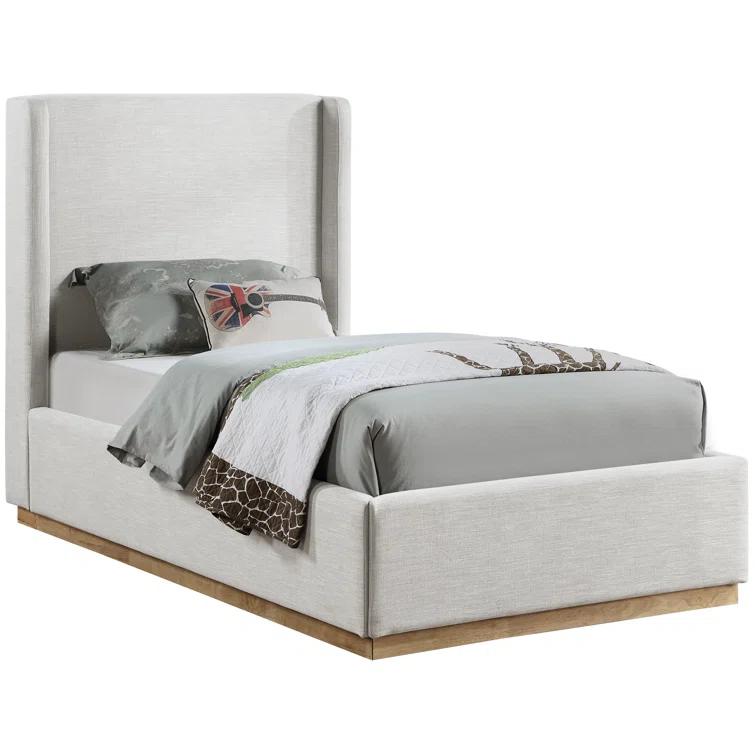 Earby Upholstered Panel Bed