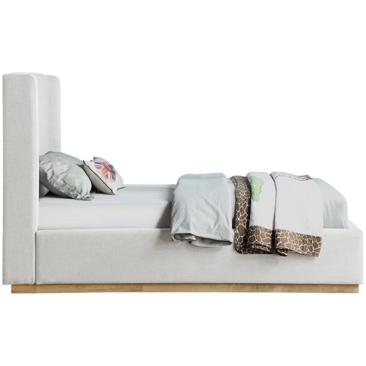 Earby Upholstered Panel Bed