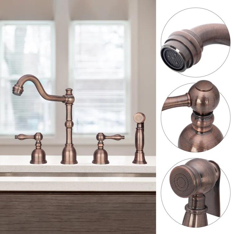 Akicon AK818-AC Akicon Kitchen Faucet with Side Spray