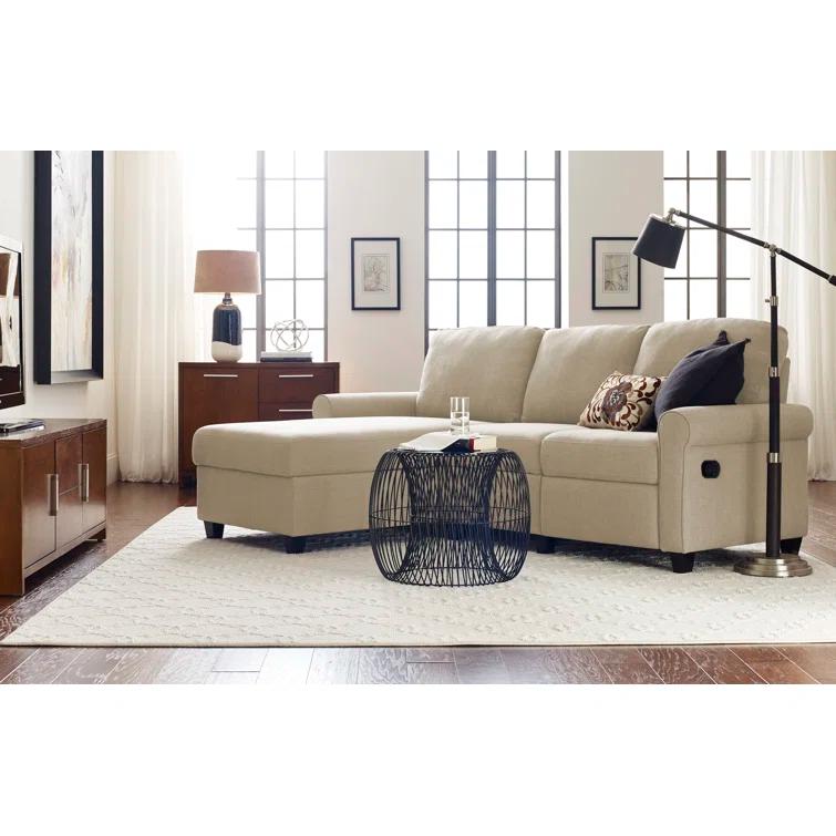 Serta Copenhagen Reclining Sectional Sofa with Storage Chaise
