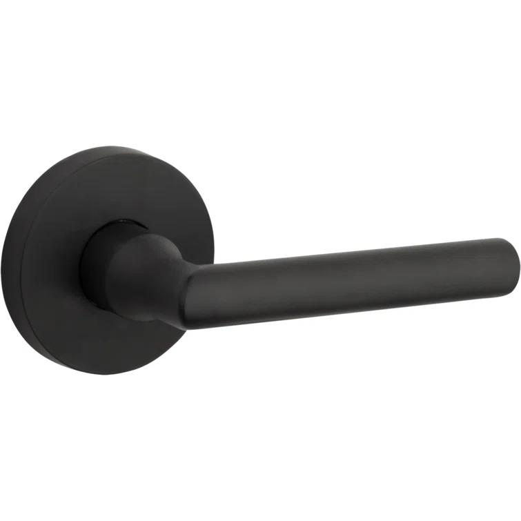 Baldwin 9BR3513-038 Satin Black Full Dummy Door Lever