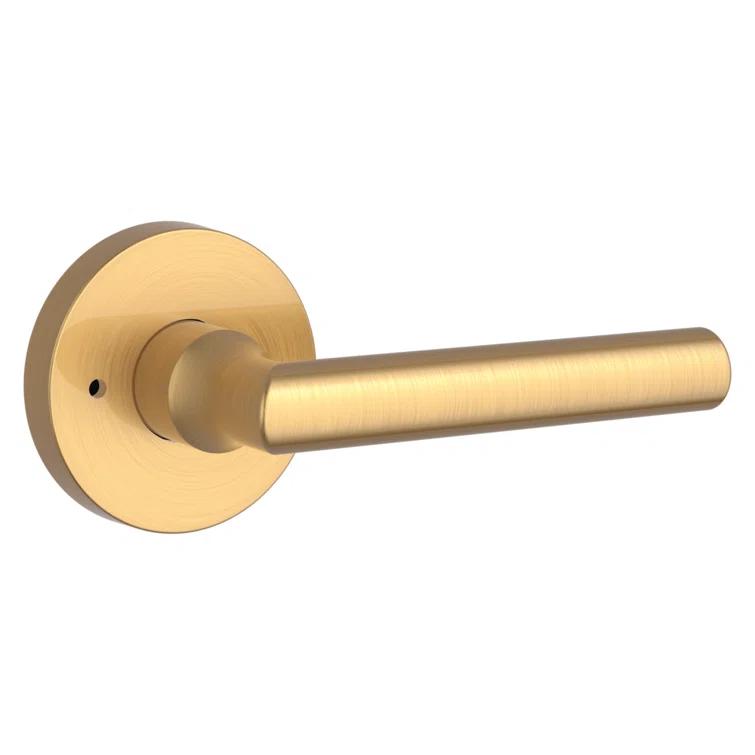 Lifetime (PVD) Satin Brass Privacy Door Lever