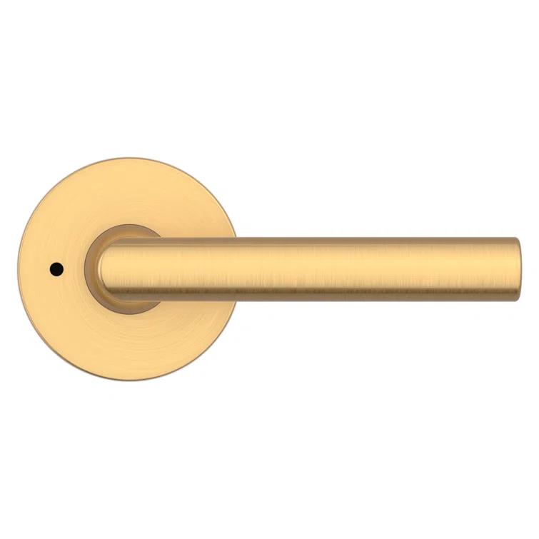 Lifetime (PVD) Satin Brass Privacy Door Lever