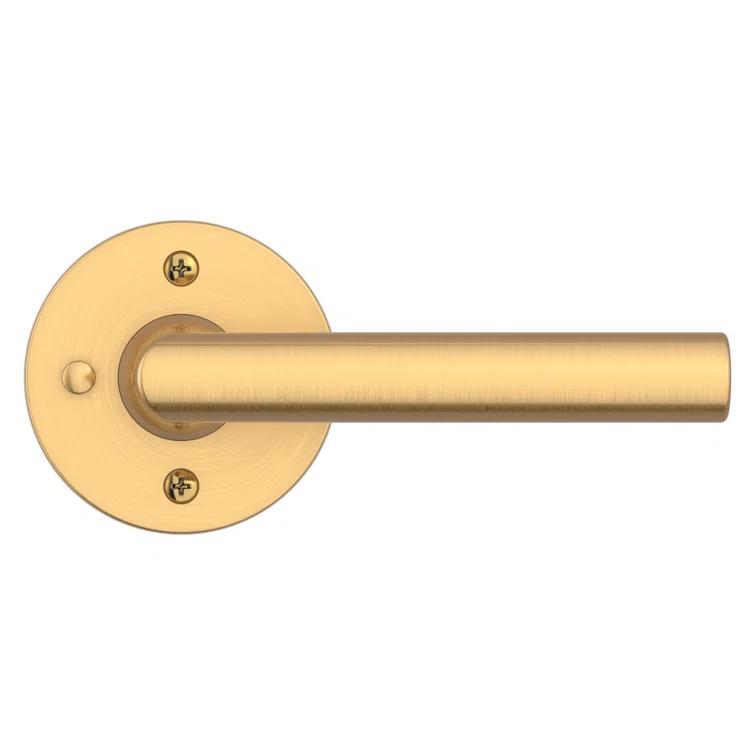 Lifetime (PVD) Satin Brass Privacy Door Lever