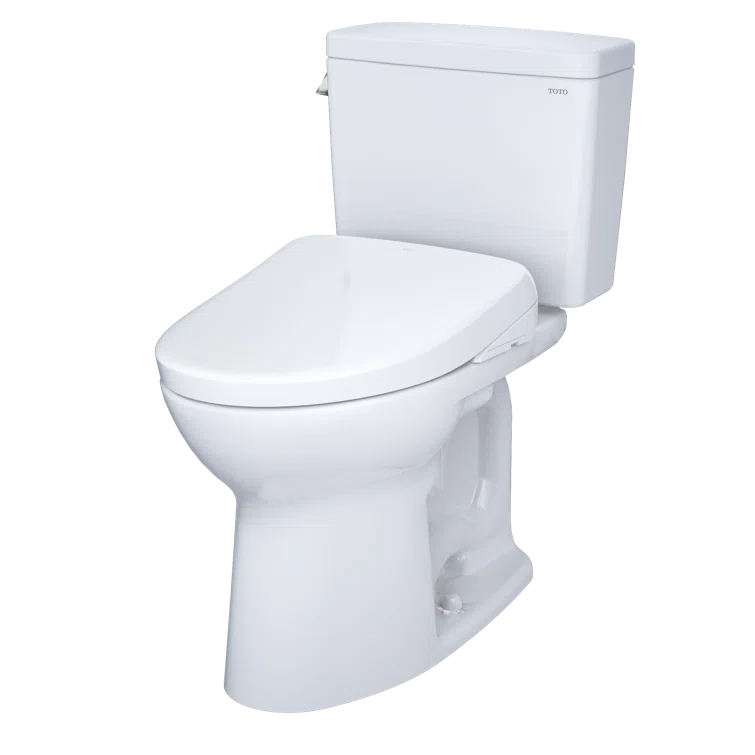 Drake® 1.6 GPF Elongated Floor Mounted Two-Piece Toilet (Seat Included) without Auto Flush