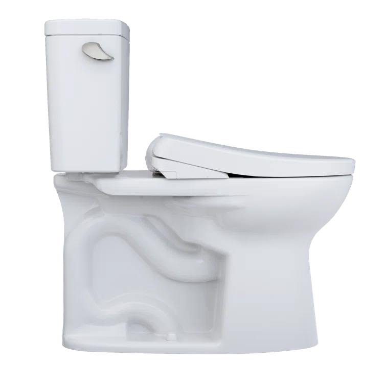 Drake® 1.6 GPF Elongated Floor Mounted Two-Piece Toilet (Seat Included) without Auto Flush