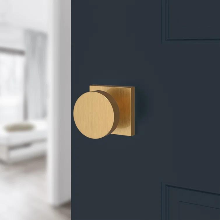 2.34375 X 2.5625 X Lifetime (PVD) Satin Brass Square