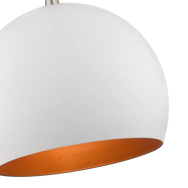 Schultz Single Light Metal Dimmable Pendant