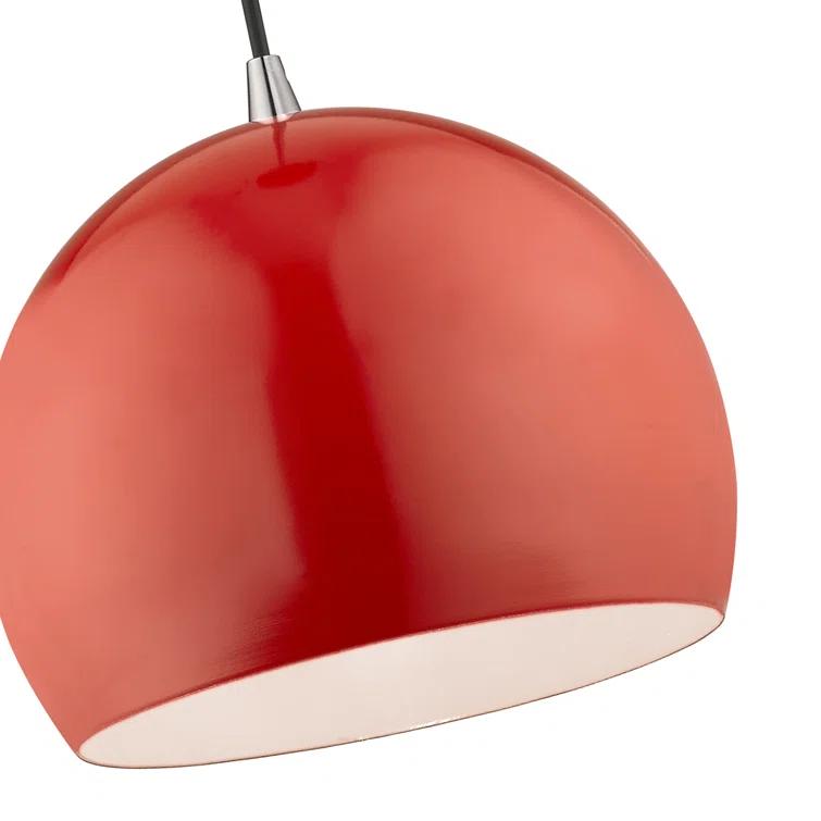 Schultz Single Light Metal Dimmable Pendant