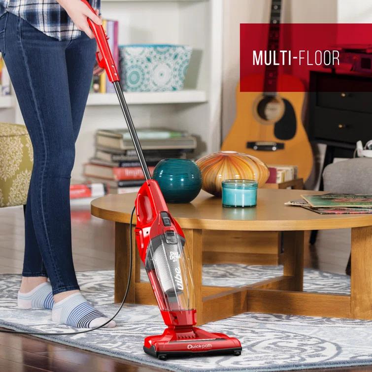Dirt Devil Vibe 3-in-1 Vacuum Cleaner, Lightweight Corded Stick Vacuum with Handheld, SD20020V, Red
