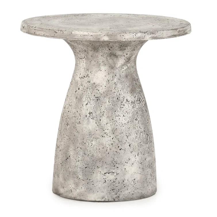 Adainville 16'' Stone Outdoor Side Table