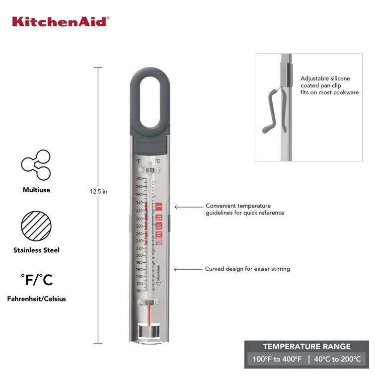 KitchenAid Curved Candy and Deep Fry Thermometer