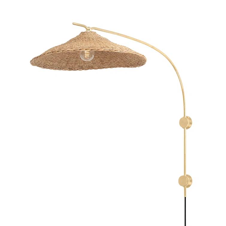Nura Plug-In Sconce - Natural
