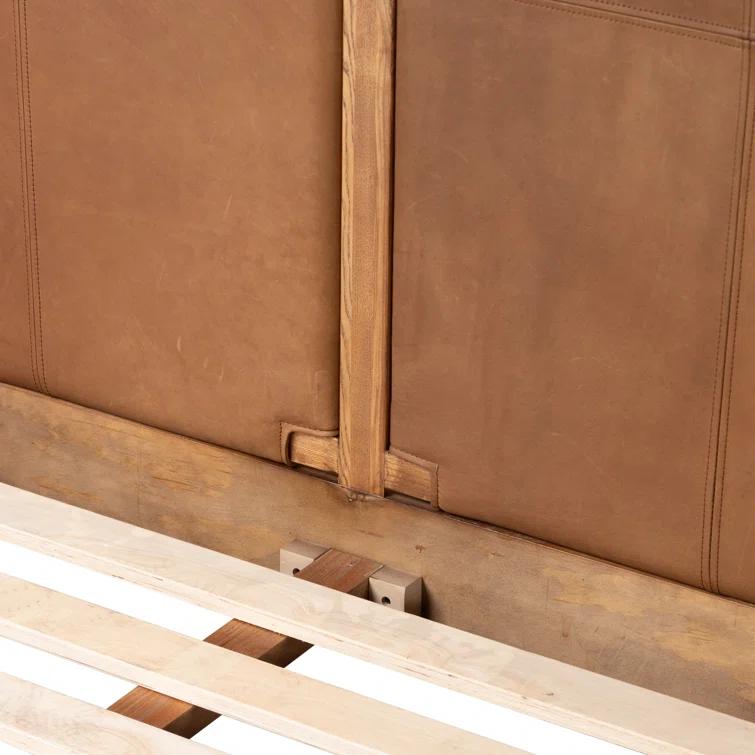 Sackett Leather Bed