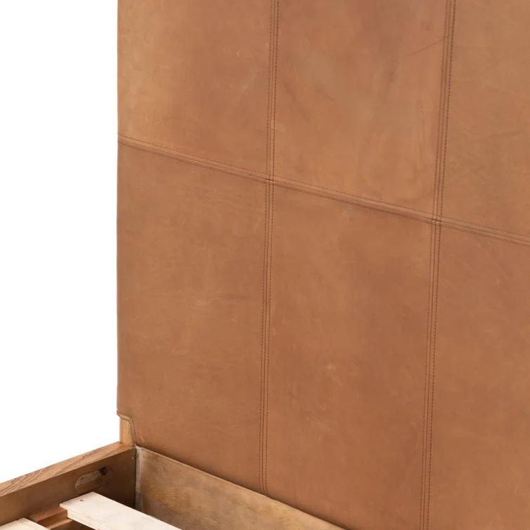 Sackett Leather Bed