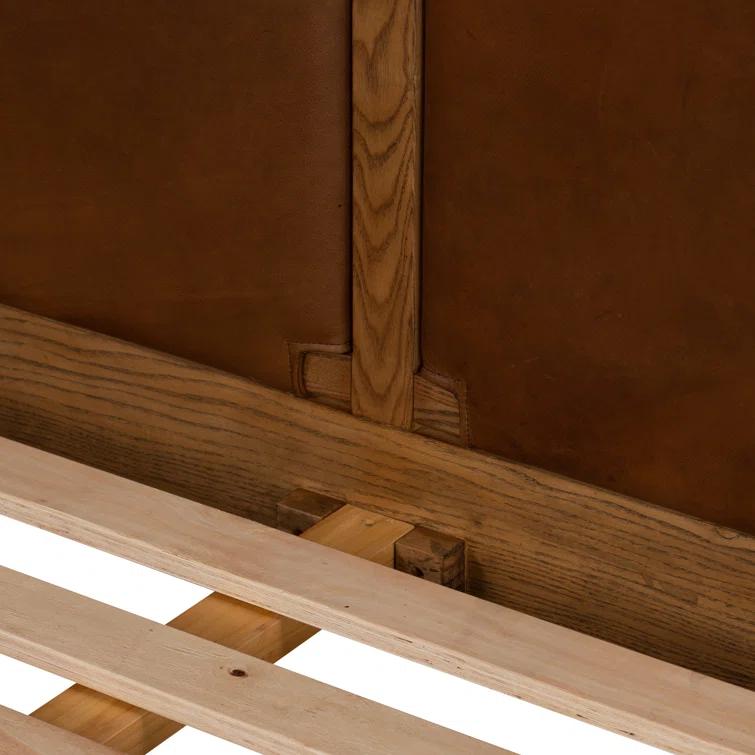 Sackett Leather Bed