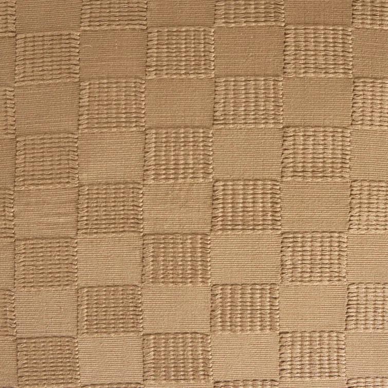 Four Hands HANDWOVEN CHECKED Checkered Cotton Reversible Throw Pillow