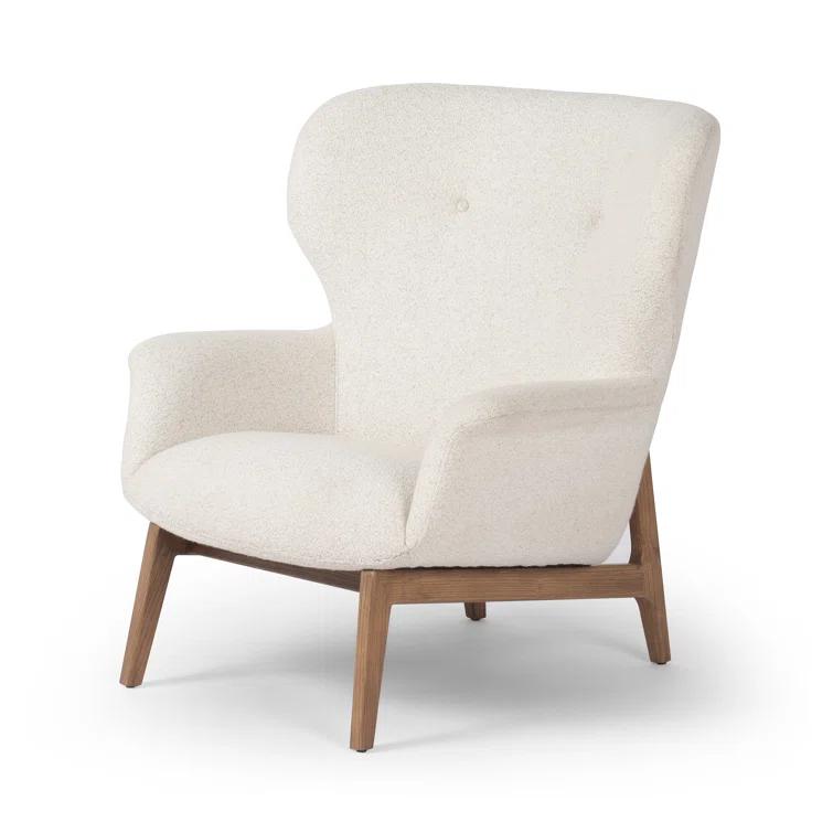 Elvie Upholstered Wingback Chair