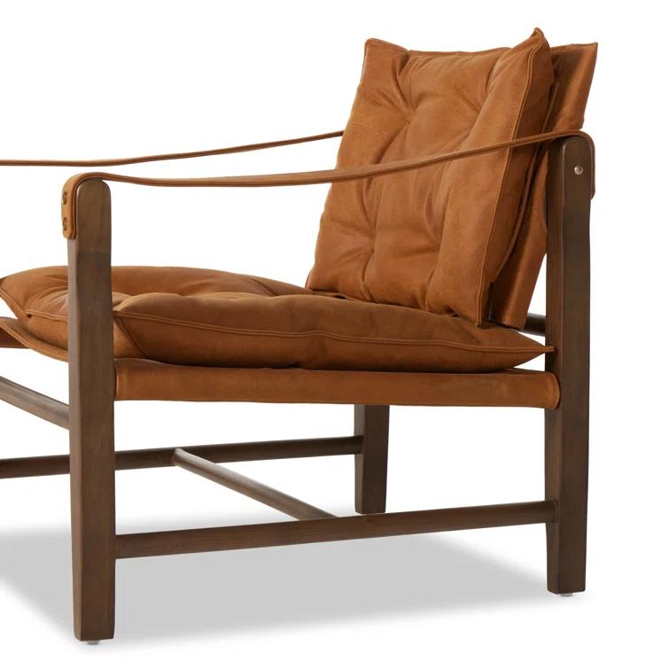 Caruso Accent Chair - Cognac Leather