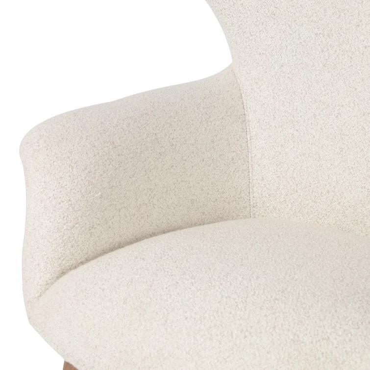 Elvie Upholstered Wingback Chair