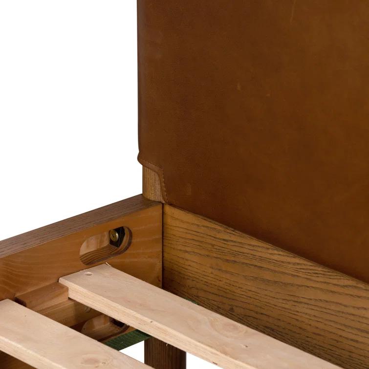 Sackett Leather Bed