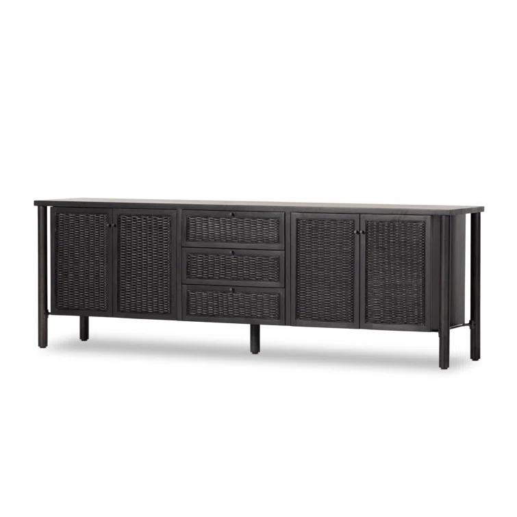 Isaura Media Console - Black
