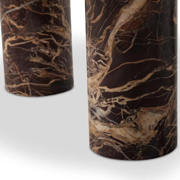 Mariano Coffee Table - Merlot Marble / Small