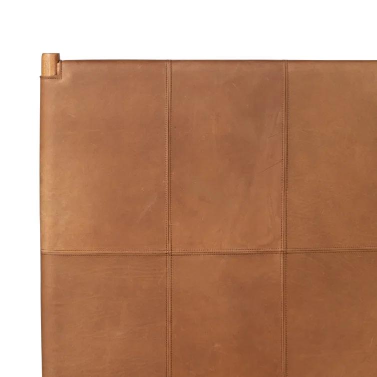 Sackett Leather Bed