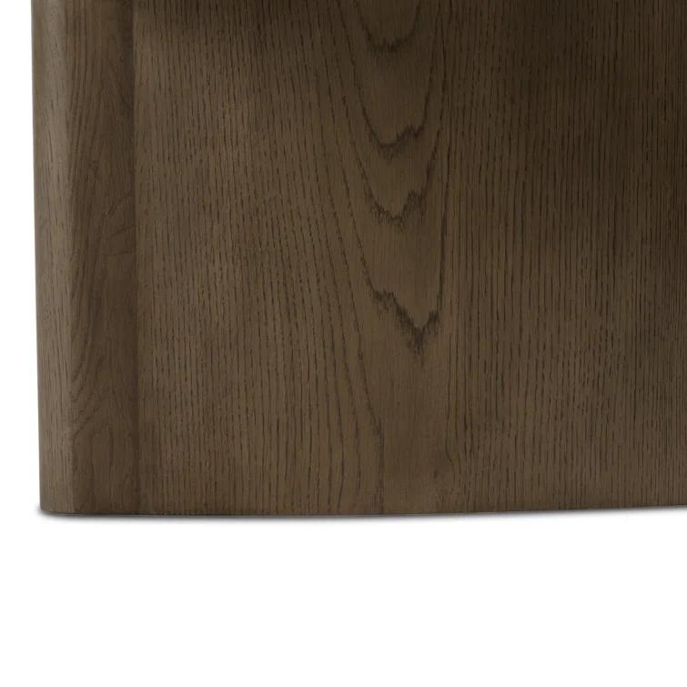 Voss Round Coffee Table - Natural and White Marble