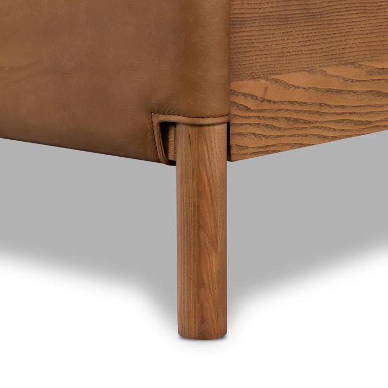 Sackett Leather Bed