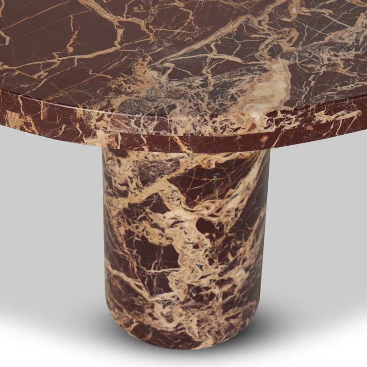 Mariano Coffee Table - Merlot Marble / Large