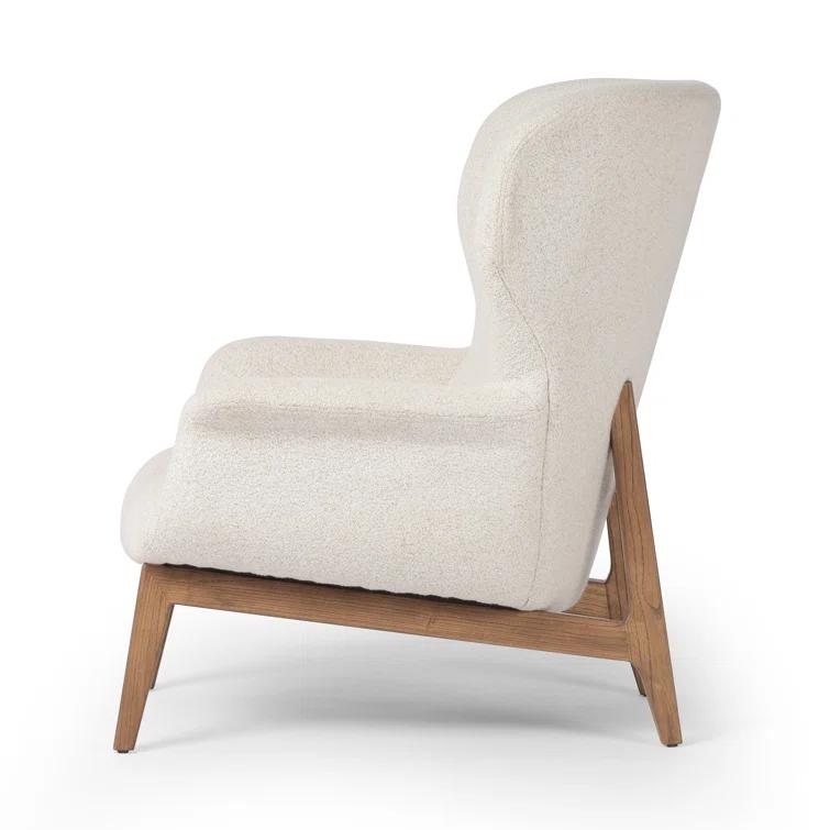 Elvie Upholstered Wingback Chair