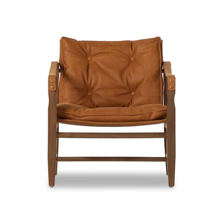 Caruso Accent Chair - Cognac Leather