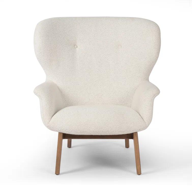 Elvie Upholstered Wingback Chair