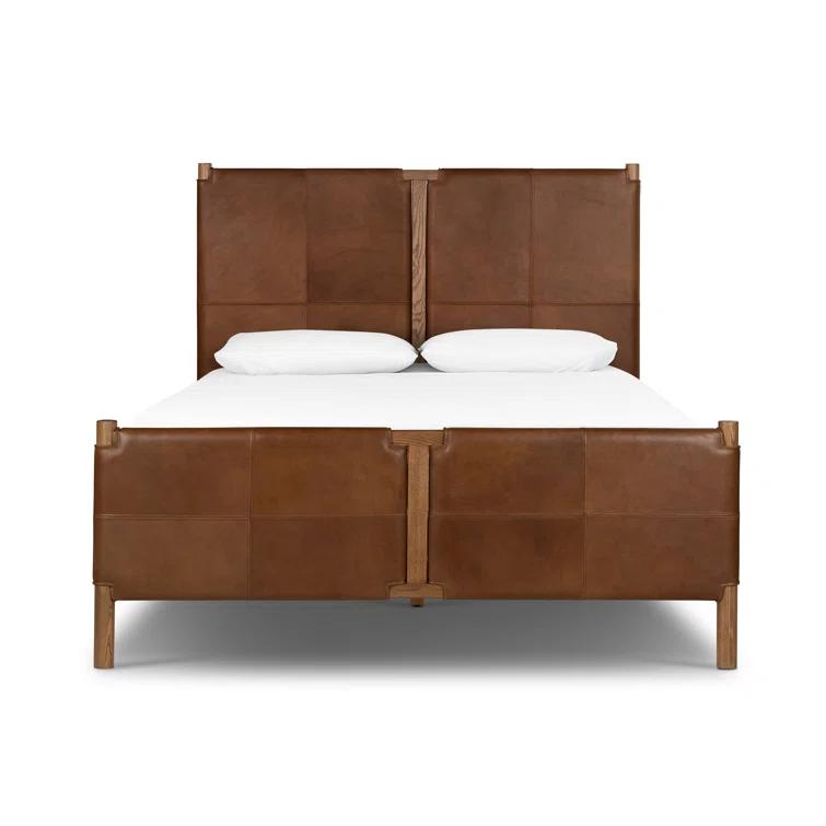 Sackett Leather Bed