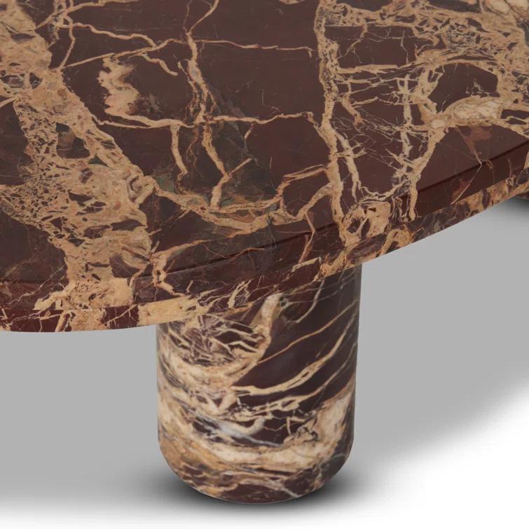 Mariano Coffee Table - Merlot Marble / Small