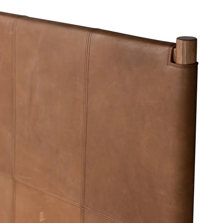 Sackett Leather Bed