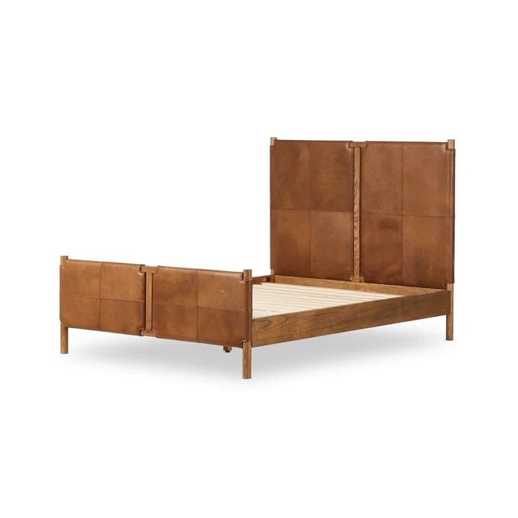 Sackett Leather Bed