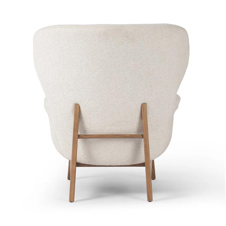 Elvie Upholstered Wingback Chair