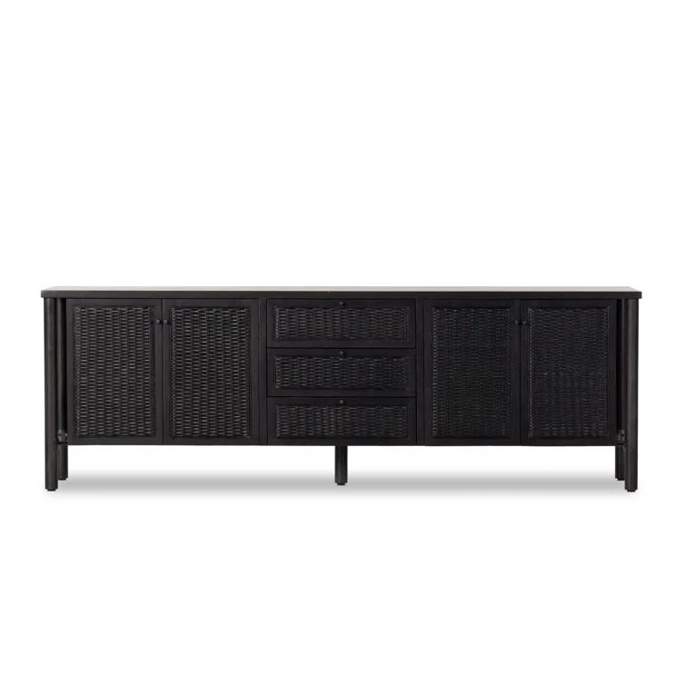 Isaura Media Console - Black
