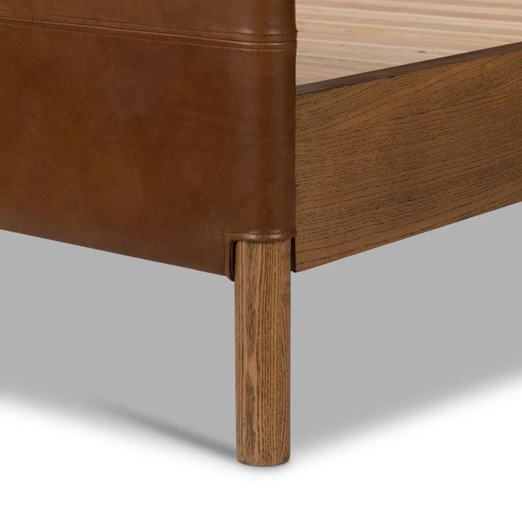 Sackett Leather Bed