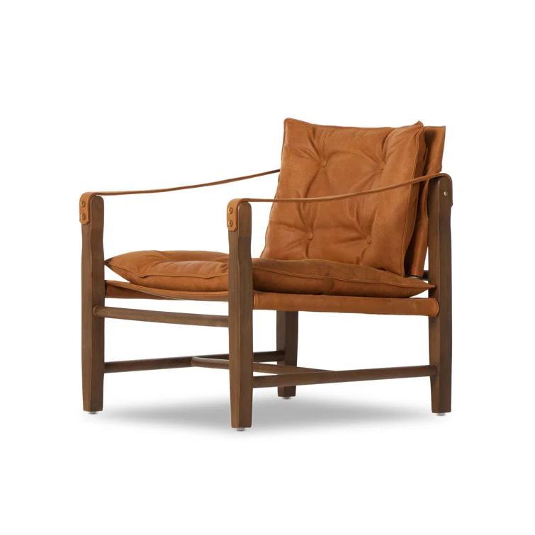 Caruso Accent Chair - Cognac Leather