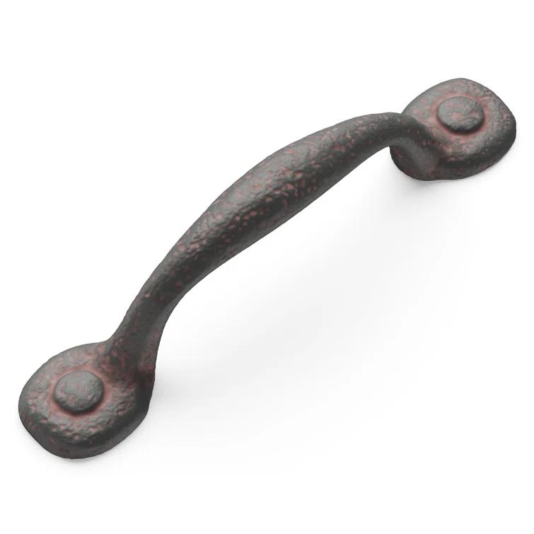 Refined Rustic Kitchen Cabinet Handles, Solid Core Drawer Pulls for Cabinet Doors