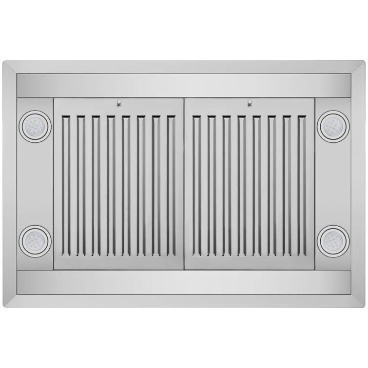 Blue Ocean 30" Stainless Steel 760 CFM Convertible Island Range Hood