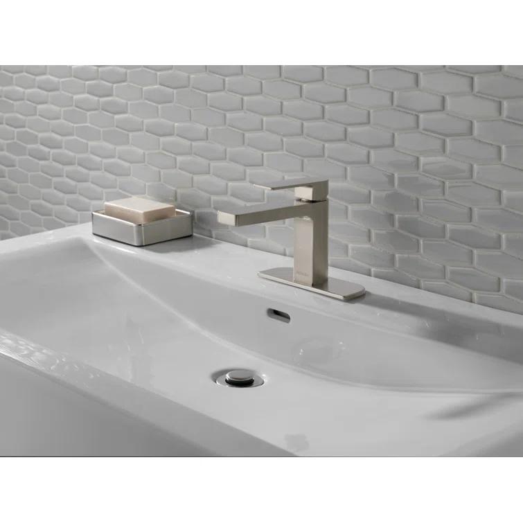 Xander Single-Hole Bathroom Faucet with Drain Assembly
