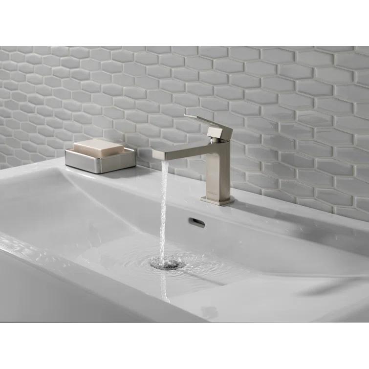 Xander Single-Hole Bathroom Faucet with Drain Assembly